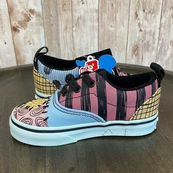 Vans Era Elastic Lace Nightmare Before Christmas Sally Sneaker Size 5 Toddler - Picture 9 of 12
